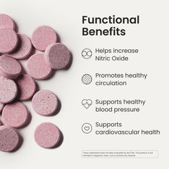 Humann Neo40 fruity-flavor tablet ready for on-the-go consumption.