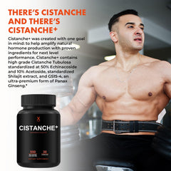 Humanx Cistanche+ bottle with cap conveys reliability and control.