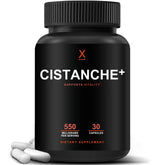 Humanx Cistanche+ capsules bottle for convenient daily use.