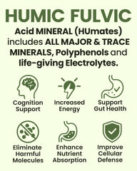 HUmineral Humineral fulvic humic acid liquid for easy mixing and electrolyte intake
