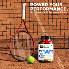 Humming Herbs potassium citrate label image highlights 800 mg citrate per capsule and transparent dosing.