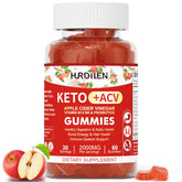 Hurdilen Keto ACV Gummies bottle front showing 60-count packaging for daily energy support