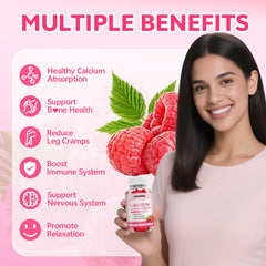 HUUAYAO calcium citrate gummies for kids dosing in daily routine