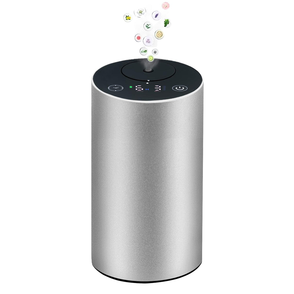 Huvama A7 Mini waterless diffuser front view showing compact design for home use
