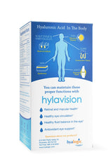 Close-up of HylaVision capsules illustrating easy daily use.