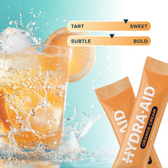 HYDRA AID bottle with sticks ready to flavor a 32 oz beverage.