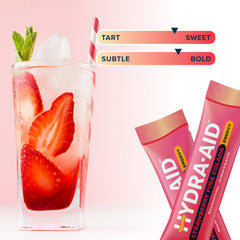 HYDRA AID vitamins B C and D plus minerals for daily wellness hydration