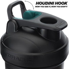 Hydra Cup leak-proof lid with spout shield for clean transport.
