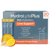 Hydralyte Liver Support bottle front for quick hydration.