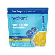 HYDRANT Hydrate lemonade stick packet for convenient on-the-go electrolytes.