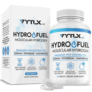 Hydro-Fuel hydrogen tablets dissolving in a glass to deliver quick hydration