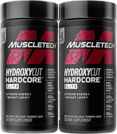 Hydroxycut Hardcore Elite bottle with capsules for energy and focus