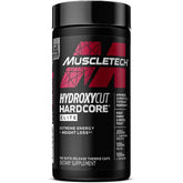 Hydroxycut Hardcore Elite bottle on display signaling energy and focus