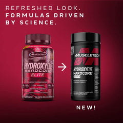 Hydroxycut Hardcore Elite lifestyle shot with workout gear for pre-workout energy