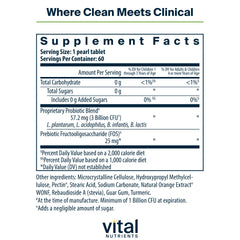 Hyperbiotics Vital Nutrients Pro Kids with time-release technology delivers probiotics deeper into the gut.