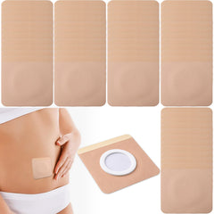 Hzopcw castor oil pack wraps closeup of premium spunlace fabric for skin-friendly protection