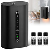 HZQVA Smart Plug-in Scent Diffuser Set front view for compact home fragrance.