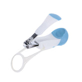ibasenice baby nail clippers with 2x magnifier for precise newborn trims