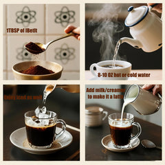 IBetIt Organic Mushroom Coffee visual 4 travel-ready cup for busy days