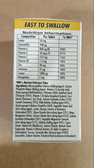 ICaps Extra Lutein capsules side view for easy daily eye support.