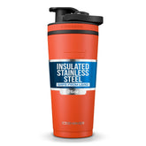 Ice Shaker bottle with 30+ hours cold keeps drinks cold during workouts.