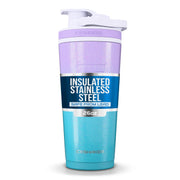 Ice Shaker Mermaid 26oz bottle front view highlighting durable, odor-free stainless steel.