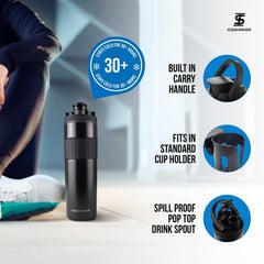 Ice Shaker 20 oz interior remains odor-free for fresh flavors.