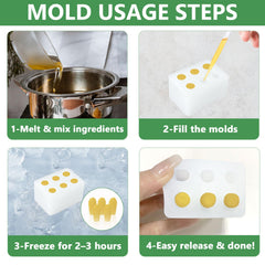 ICIMBI ten droppers for precise ingredient transfer