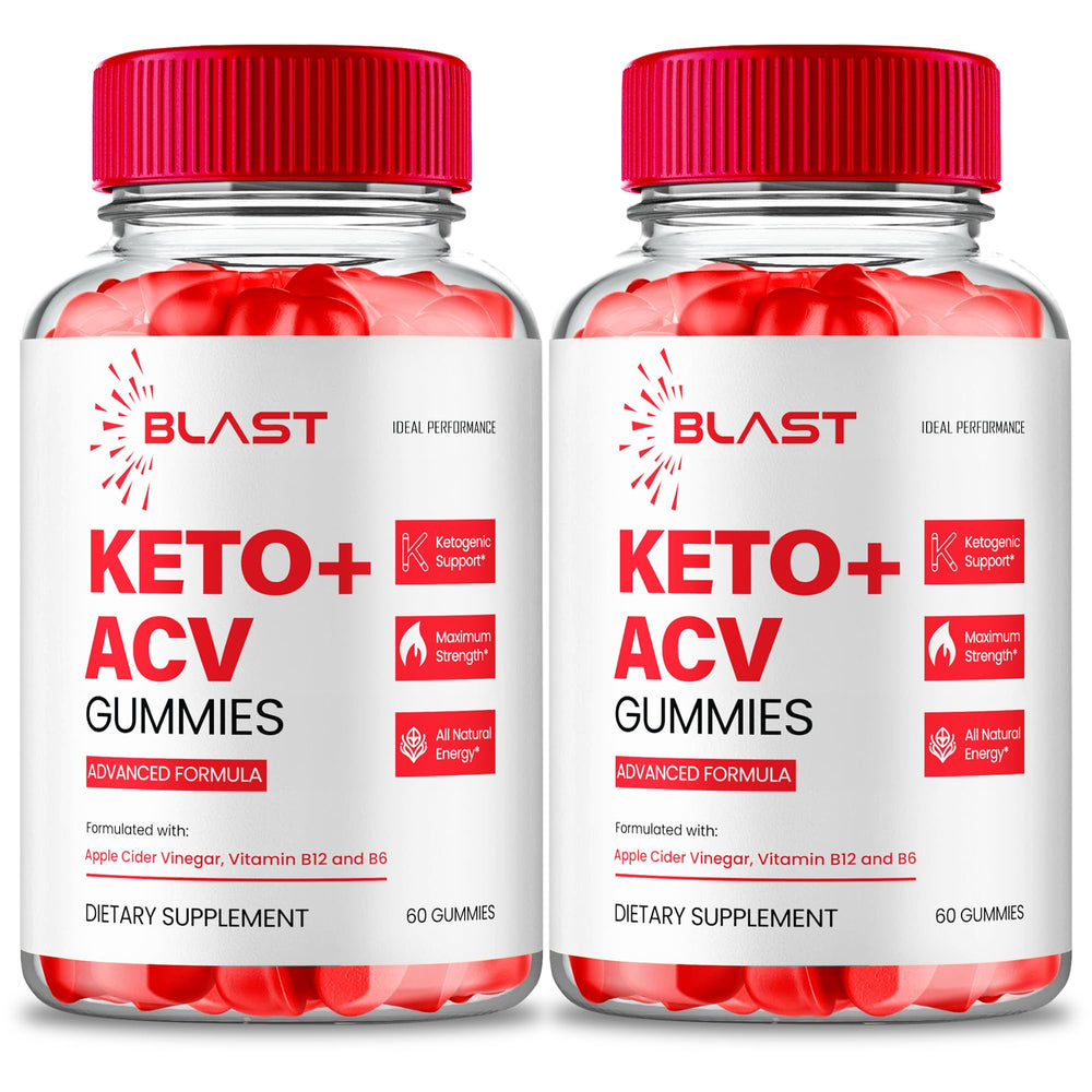IDEAL PERFORMANCE Blast Keto ACV Gummies bottle front for keto lifestyle