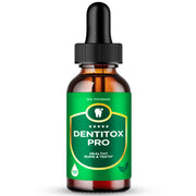 IDEAL PERFORMANCE Dentitox Pro Drops bottle front view, highlighting the natural oral health formula.