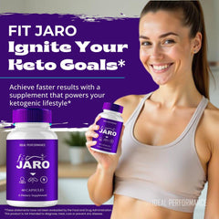 IDEAL PERFORMANCE Fit Jaro packaging box with clear health benefit overview.