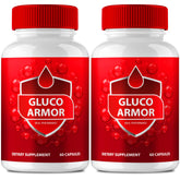 IDEAL PERFORMANCE Gluco Armor bottle front with premium capsules for daily wellness