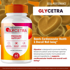 IDEAL PERFORMANCE Glycetra bottle back panel detailing ingredients and usage.