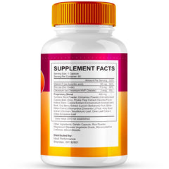 IDEAL PERFORMANCE Glycetra capsules close-up highlighting maximum strength formula.
