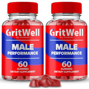 IDEAL PERFORMANCE GritWell Gummies bottle front showing a convenient daily wellness option