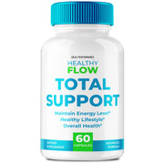 IDEAL PERFORMANCE Healthy Flow Total Support bottle for daily wellness routine.