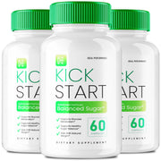 IDEAL PERFORMANCE Kick Start capsules bottle front for balanced energy support.
