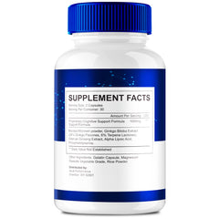 IDEAL PERFORMANCE Memoforce capsules closeup highlights advanced brain support formula