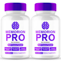IDEAL PERFORMANCE Memorion Pro premium capsules in bottle for memory support and focus