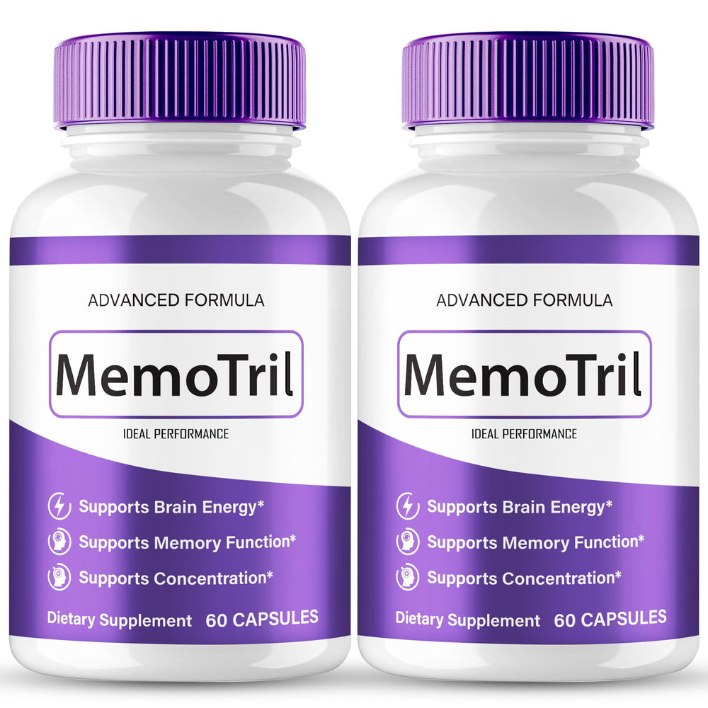 IDEAL PERFORMANCE MemoTril bottle front for daily memory support