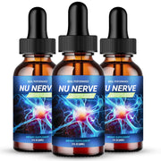 IDEAL PERFORMANCE Nu Nerve Drops bottle for convenient daily nerve support.