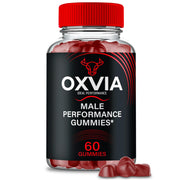 IDEAL PERFORMANCE Oxvia Male Performance Gummies bottle for convenient daily use.