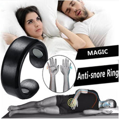 IENRGJ migraine ring closeup with acupressure points for head tension relief.