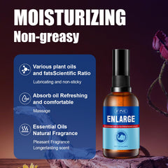 IF L VE oil application demonstrates easy use for comfortable intimate massages