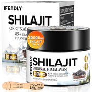 Ifendly Shilajit resin bottle showcases pure gold-grade resin for daily vitality.