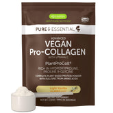 Igennus Advanced Vegan Vanilla Collagen Powder tub for shakes and plant-based protein boost.