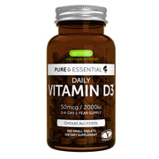 Igennus Daily Vitamin D3 tablet close-up showing compact, easy-to-swallow design for daily use