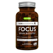 Igennus Focus bottle on desk for study or work sessions.