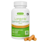 Igennus Longvida capsules in bottle front view for daily wellness.