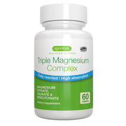 Igennus Superior Triple Magnesium Complex bottle front, vegan high-absorption formula.